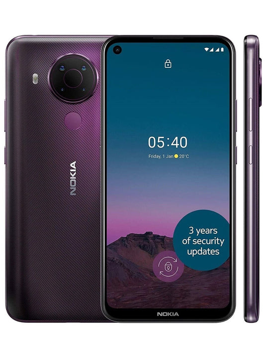 Nokia 5.4 - (Dual SIM) - 64GB - Dusk Purple (Unlocked) Smartphone