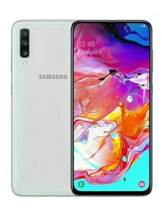 Samsung Galaxy A70 (Dual SIM) - 128GB - White (Unlocked) Smartphone