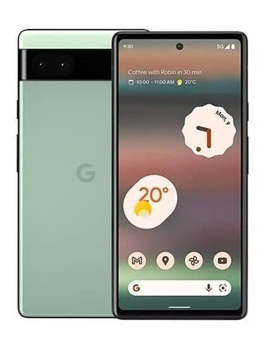 Google Pixel 6a - 128GB - Sage Green (Unlocked) Smartphone