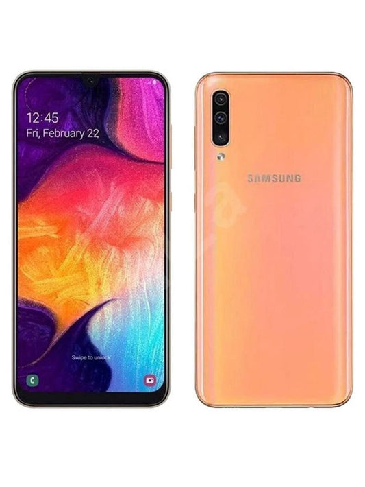 Samsung Galaxy A50 (Dual SIM) - 128GB - Orange (Unlocked) Smartphone