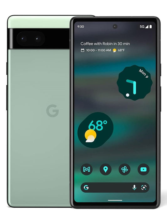 Google Pixel 6a - 128GB - Sage Green (Unlocked) Smartphone