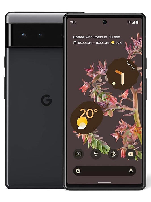 Google Pixel 6 5G - 128GB - Stormy Black (Unlocked) Smartphone