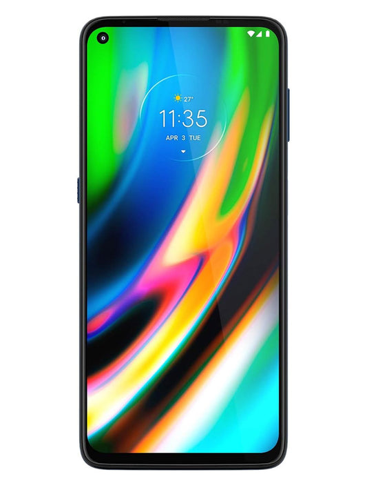 Motorola Moto G9 Plus (Dual SIM) - 128GB - Navy Blue (Unlocked) Smartphone