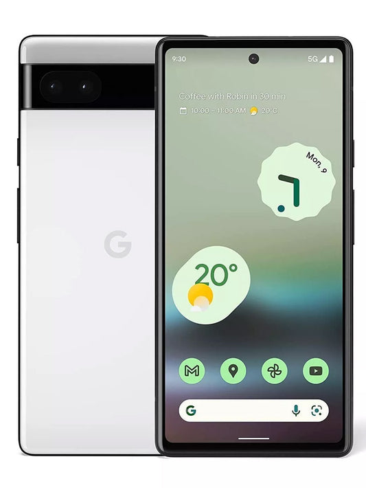 Google Pixel 6a - 128GB - Chalk (Unlocked) Smartphone