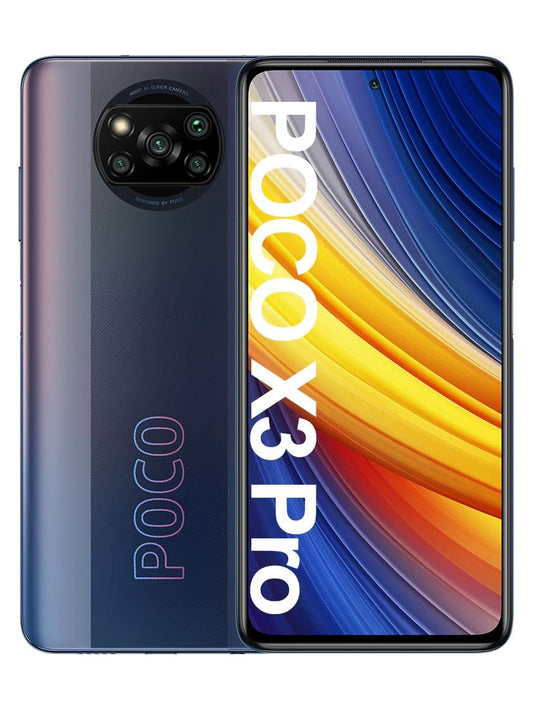 POCO X3 Pro (Dual SIM) - 128GB - Phantom Black (Unlocked) Smartphone