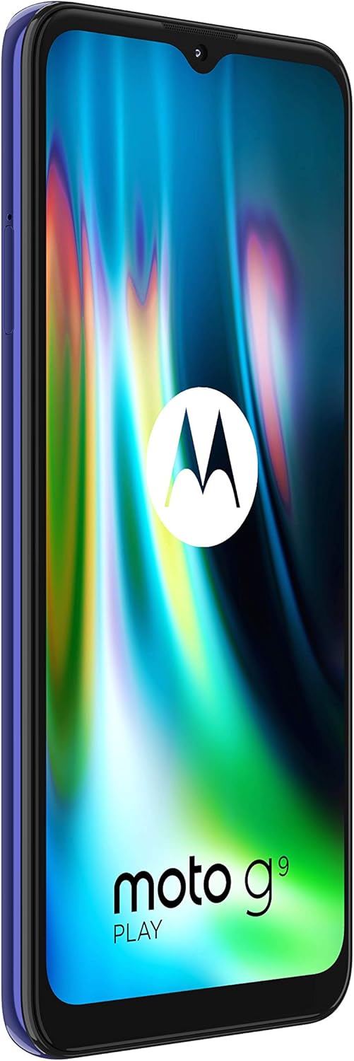 Motorola Moto G9 Play (Dual SIM) - 64GB - Blue (Unlocked) Smartphone