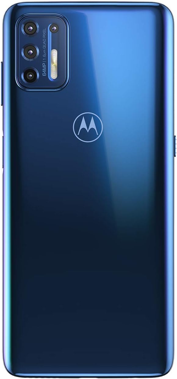 Motorola Moto G9 Plus (Dual SIM) - 128GB - Navy Blue (Unlocked) Smartphone