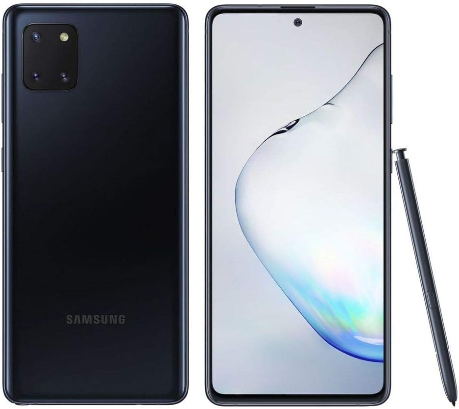 Samsung Galaxy Note 10 Lite (Dual SIM) 128GB - Black (Unlocked) Smartphone