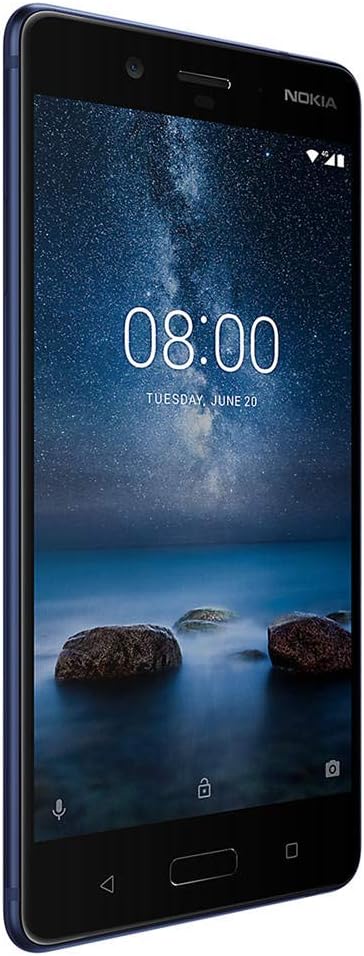 Nokia 8 - 64GB - Tempered Blue (Unlocked) Smartphone