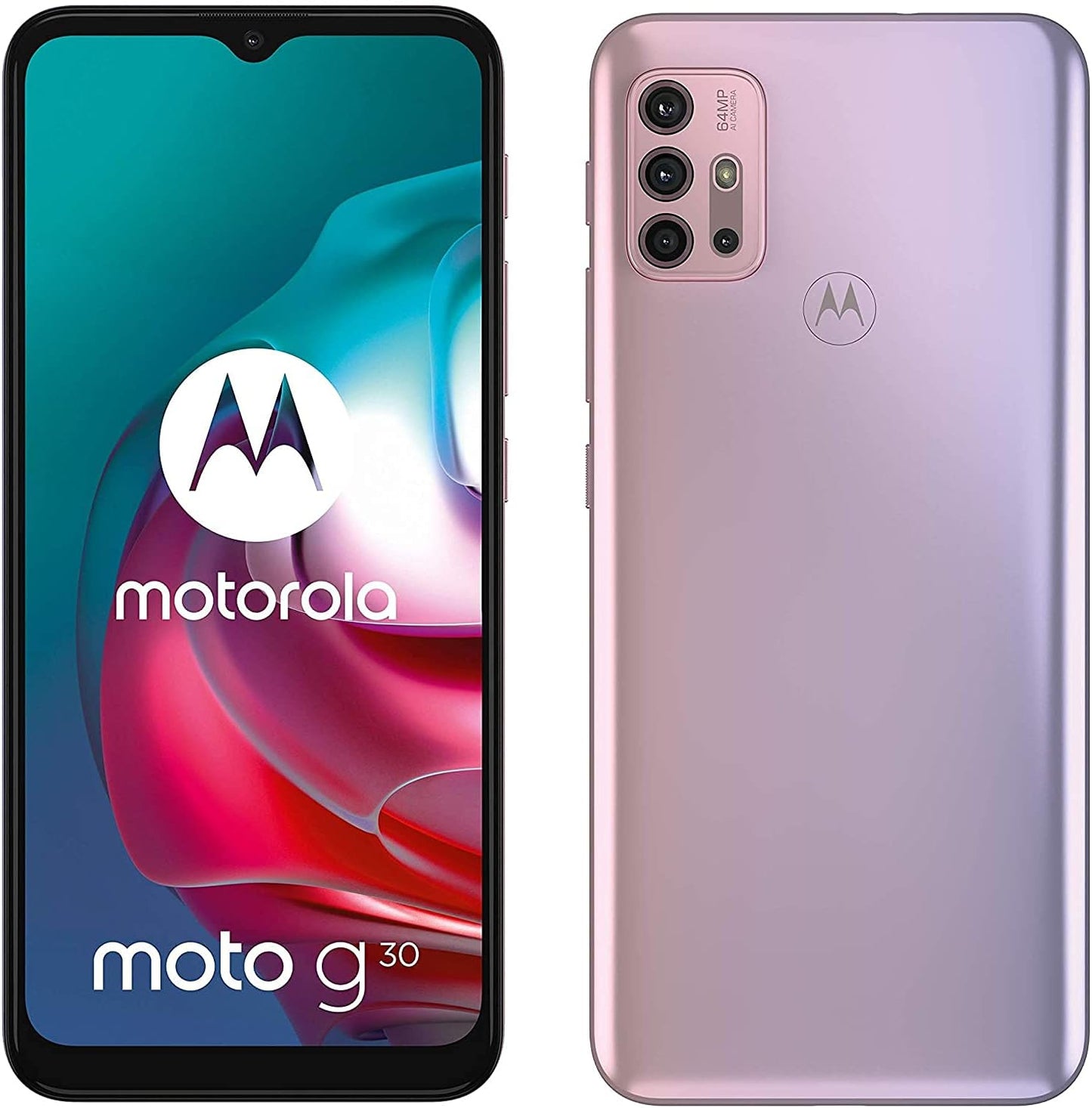Motorola Moto G30 (Dual SIM) - 128GB - Purple (Unlocked) Smartphone