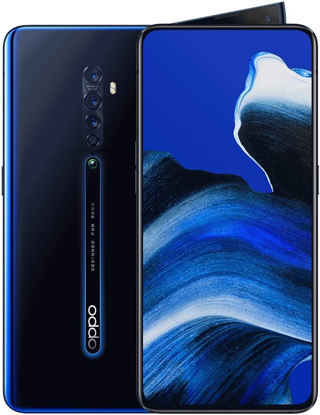 OPPO Reno 2 (Dual SIM) - 256GB / 8GB - Blue (Unlocked) Smartphone