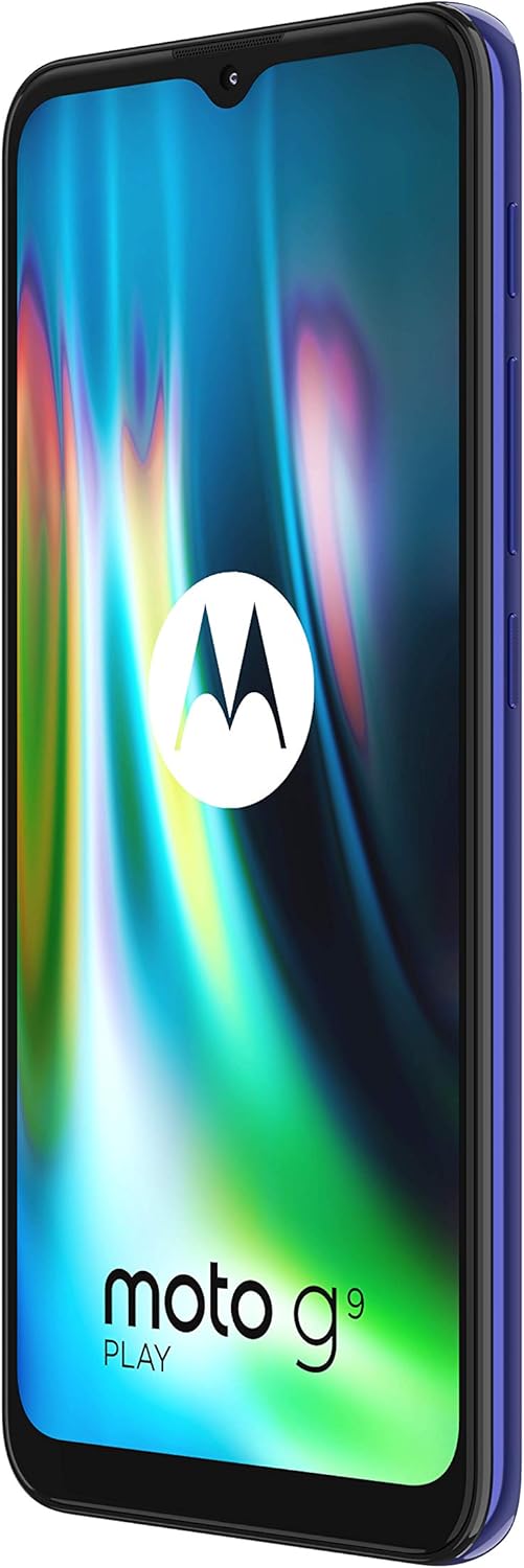 Motorola Moto G9 Play (Dual SIM) - 64GB - Blue (Unlocked) Smartphone