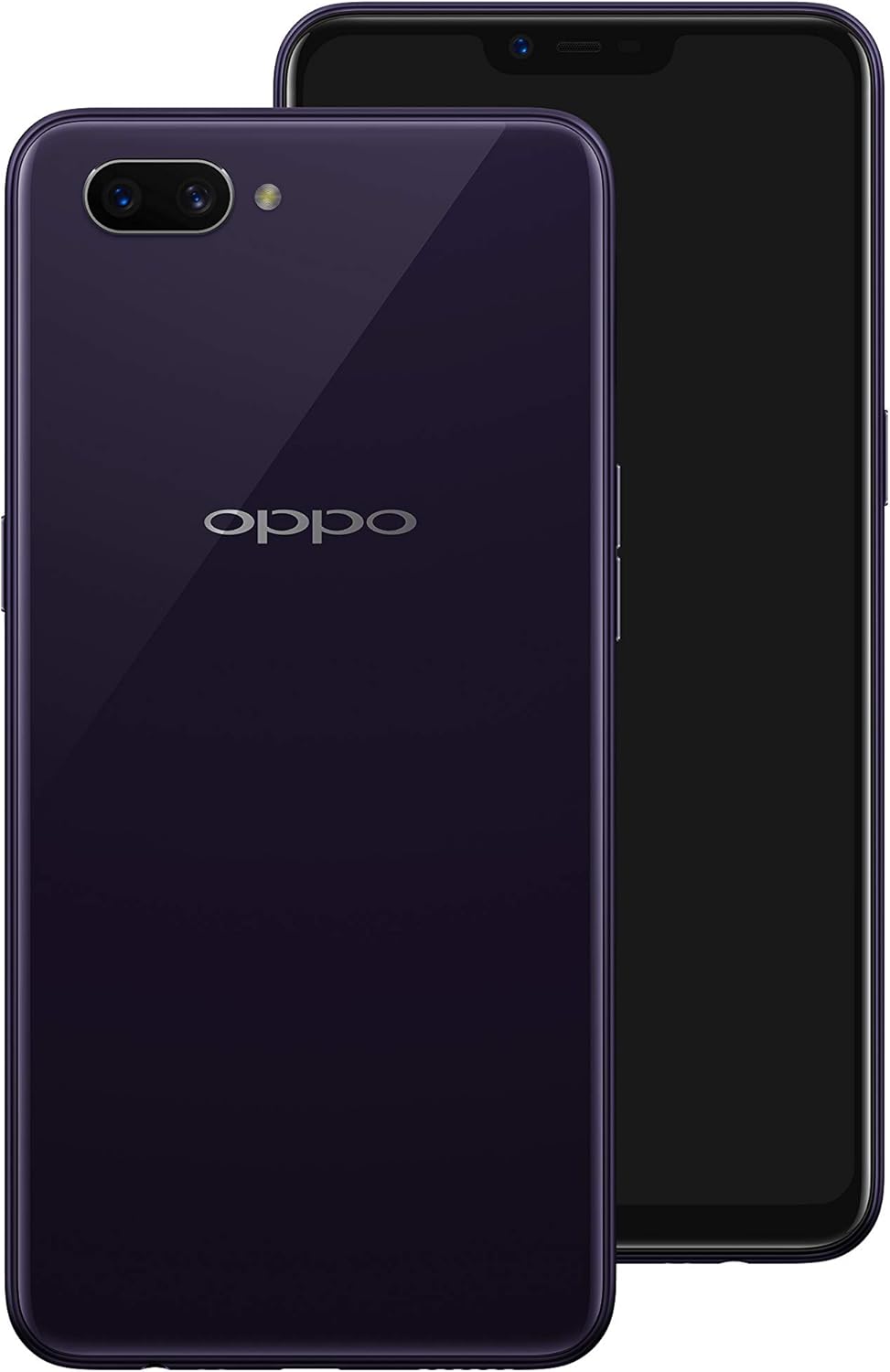 OPPO A3s (Dual SIM) - 32GB - Purple (Unlocked) Smartphone