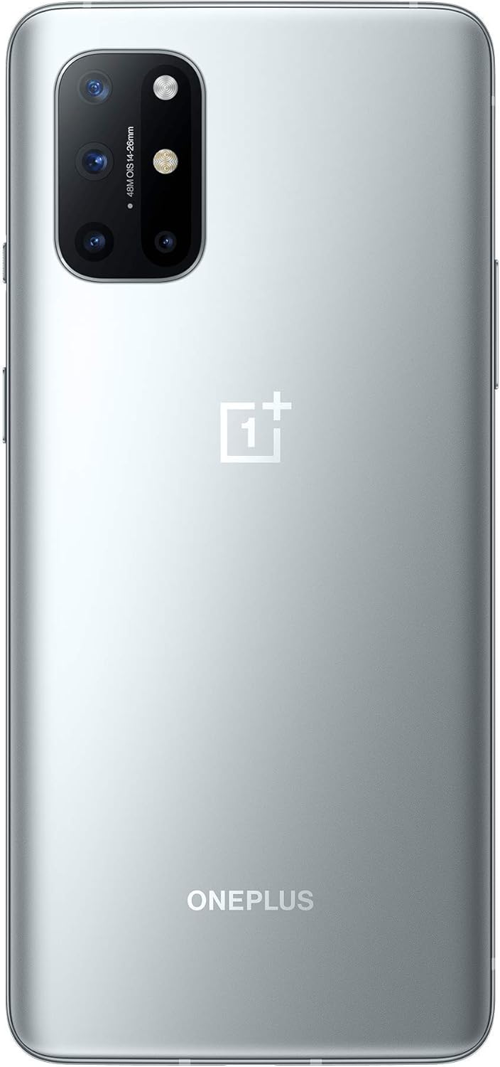 OnePlus 8T (Dual SIM) - 128GB - Lunar Silver (Unlocked) Smartphone
