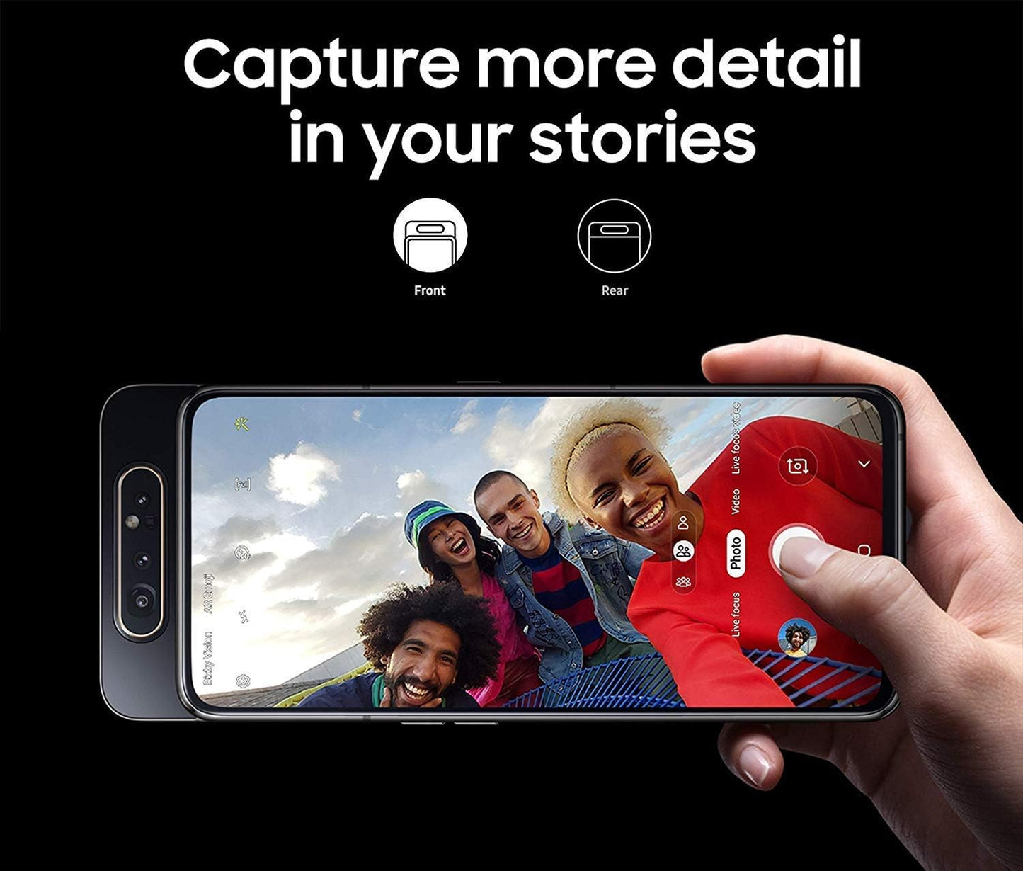 Samsung Galaxy A80 - (Dual SIM) - 128GB - Gold (Unlocked) Smartphone