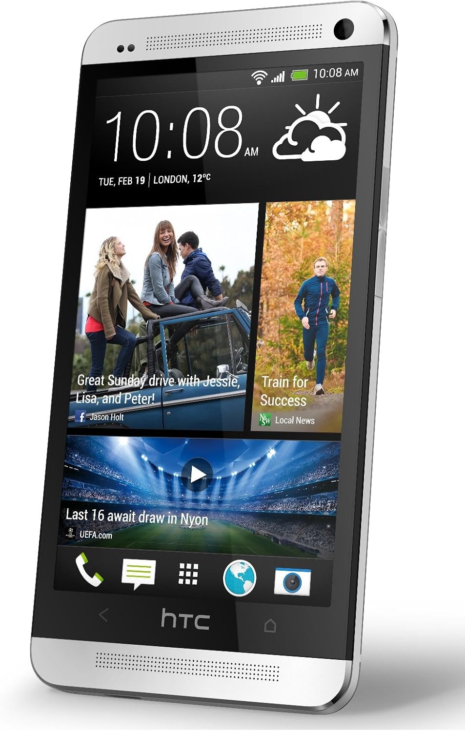 HTC One M7 - 32GB - Silver (Unlocked) Smartphone