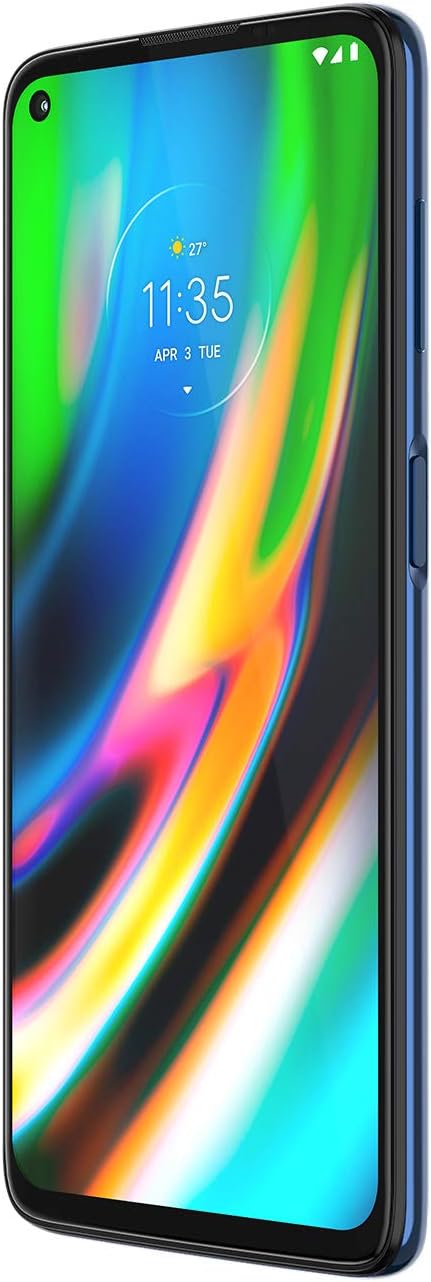Motorola Moto G9 Plus (Dual SIM) - 128GB - Navy Blue (Unlocked) Smartphone