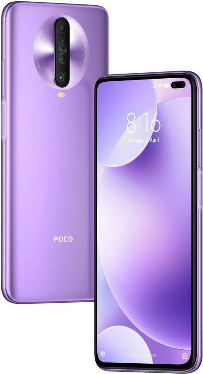 Xiaomi Poco X2 (Dual SIM) - 128GB - Purple (Unlocked) Smartphone