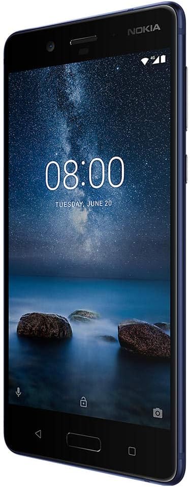 Nokia 8 - 64GB - Tempered Blue (Unlocked) Smartphone