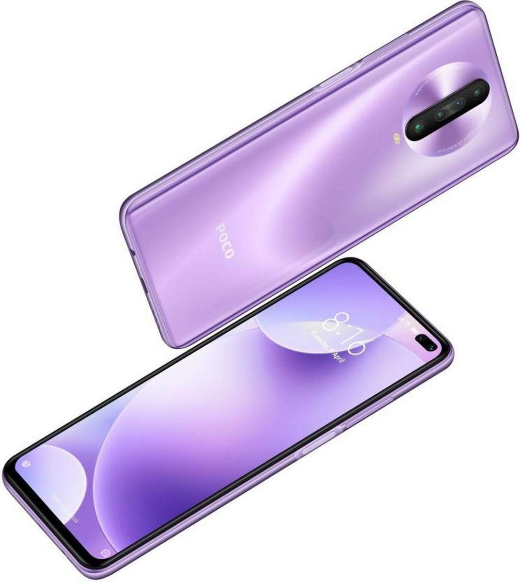 Xiaomi Poco X2 (Dual SIM) - 128GB - Purple (Unlocked) Smartphone