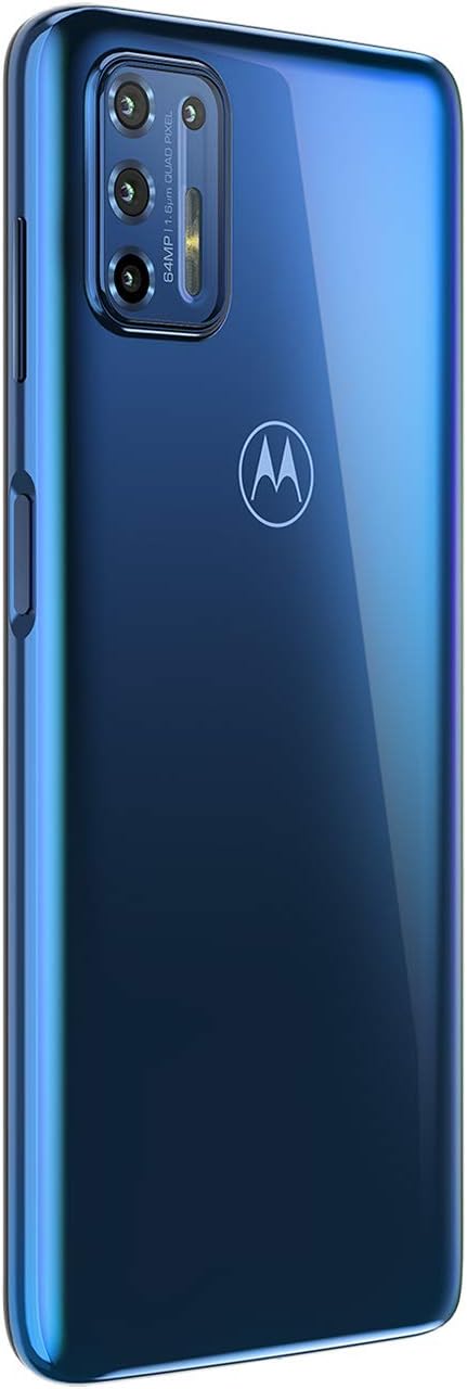 Motorola Moto G9 Plus (Dual SIM) - 128GB - Navy Blue (Unlocked) Smartphone