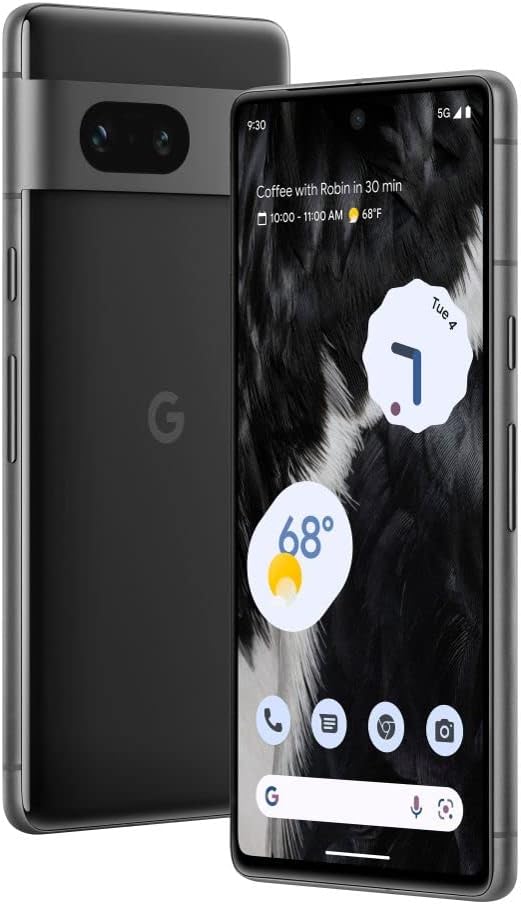 Google Pixel 7 - (Dual SIM) - 128GB - Black (Unlocked) Smartphone