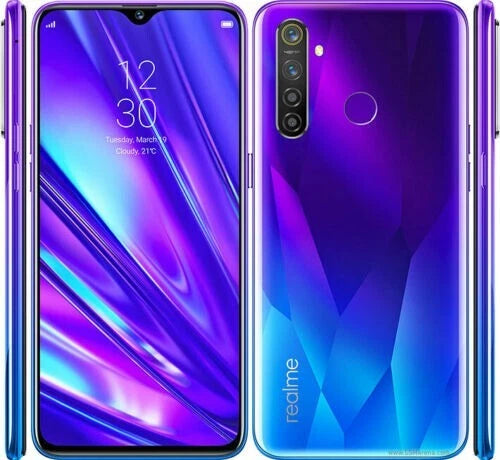 Realme 5 (Dual SIM) - 64GB - Purple (Unlocked) Smartphone