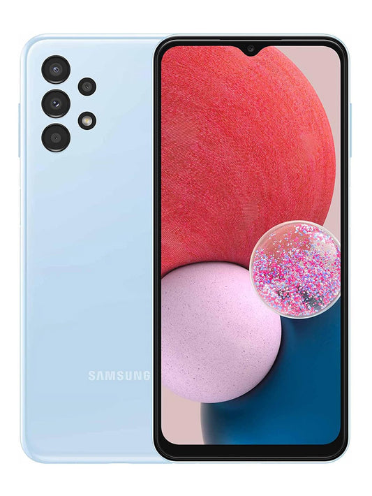 Samsung Galaxy A13 SM-A137F (Dual SIM) - 64GB- Light Blue (Unlocked) Smartphone
