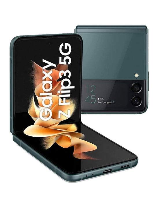 Samsung Galaxy Z Flip 3 5G - SM-F711B - 128GB - Green (Unlocked) Smartphone