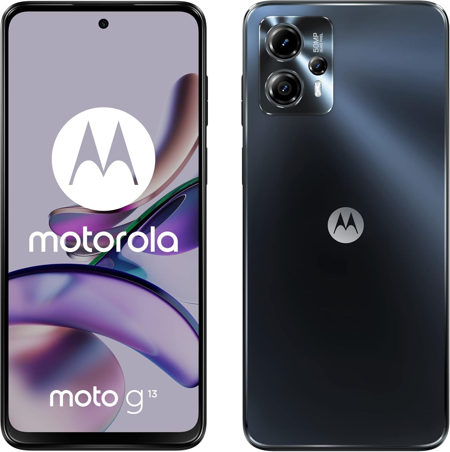 Motorola Moto G13 - 128GB - Matte Charcoal (Unlocked) Smartphone