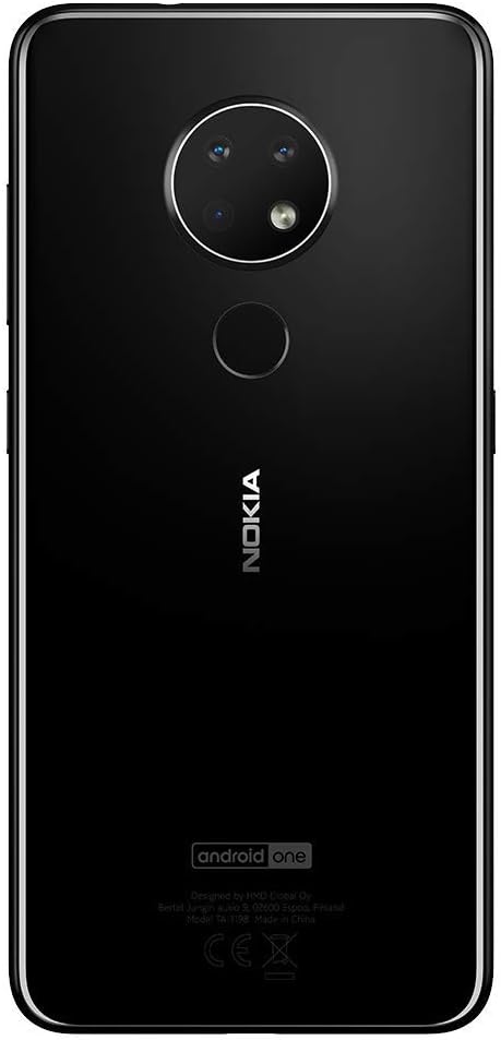 Nokia 6.2 (Dual SIM) - 64GB - Ceramic Black (Unlocked) Smartphone
