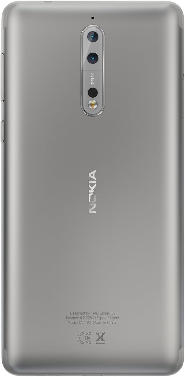 Nokia 8 - 64GB - Silver (Unlocked) Smartphone