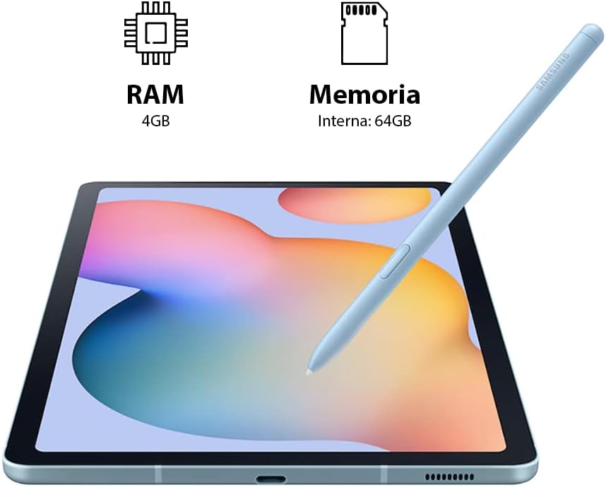 Samsung Galaxy Tab S6 Lite (2022) SM-P613 - 64GB, Wi-Fi, 10.4" - Angora Blue