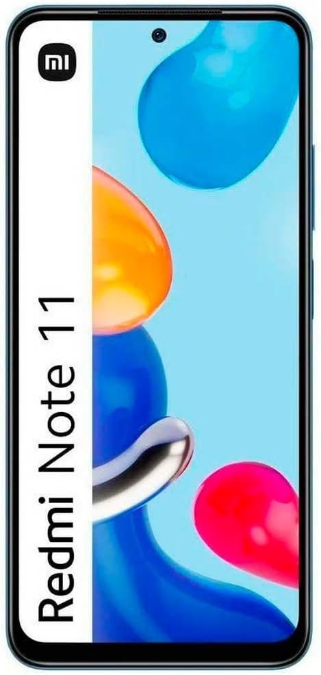 Redmi Note 11 (Dual SIM) - 128GB - Blue (Unlocked) Smartphone