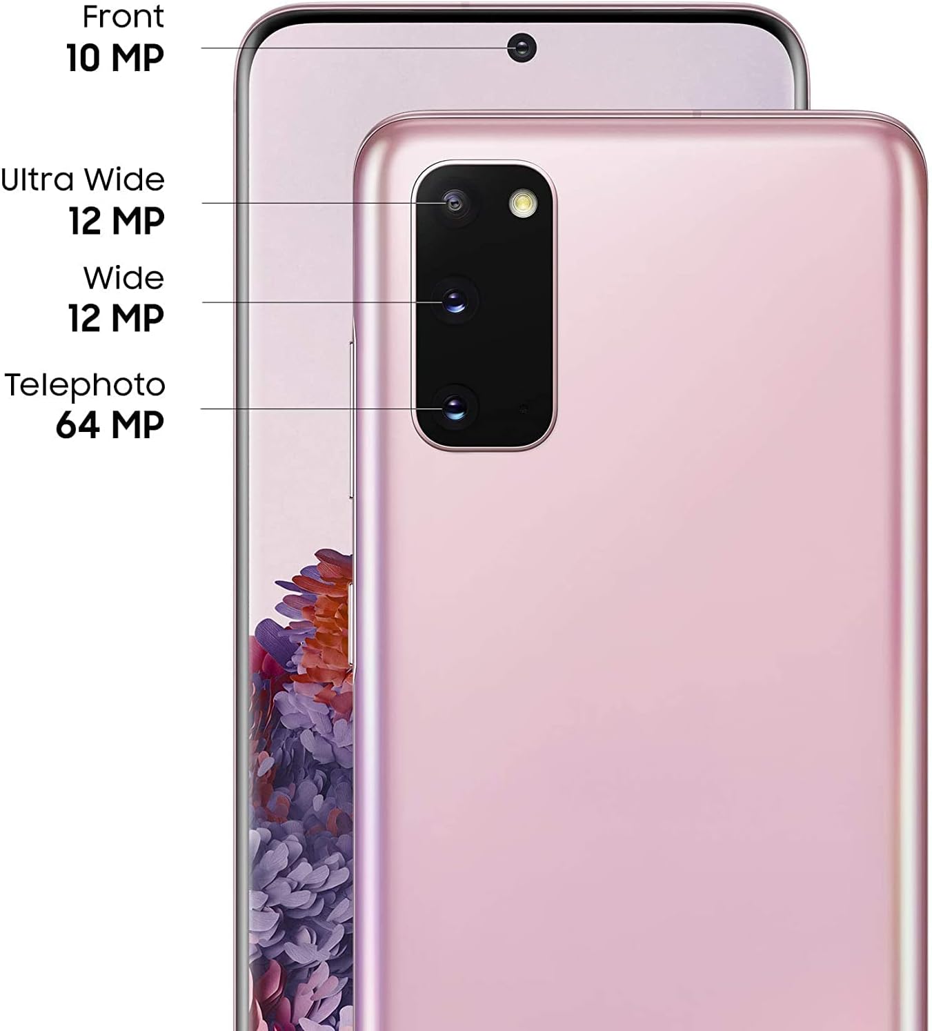 Galaxy - Galaxy S20 5G SM-G981B/DS デュアルSIM ピンク Samsung Galaxy S20 5G 128GB Cloud Pink (Dual SIM