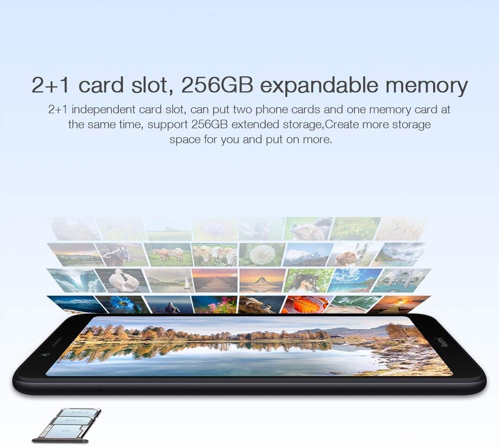 Xiaomi Redmi 7A - 16GB - Black (Unlocked) Smartphone