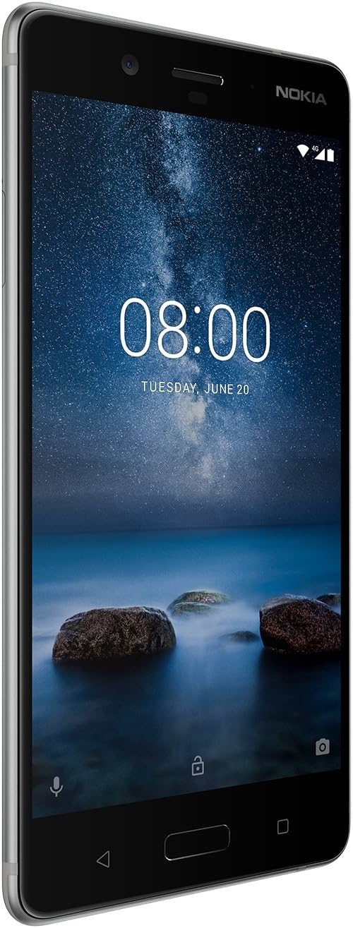Nokia 8 - 64GB - Silver (Unlocked) Smartphone