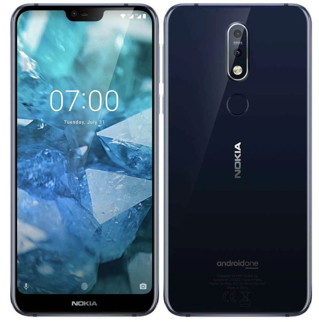 Nokia 7.1 - 32GB - Gloss Midnight Blue (Unlocked) Smartphone