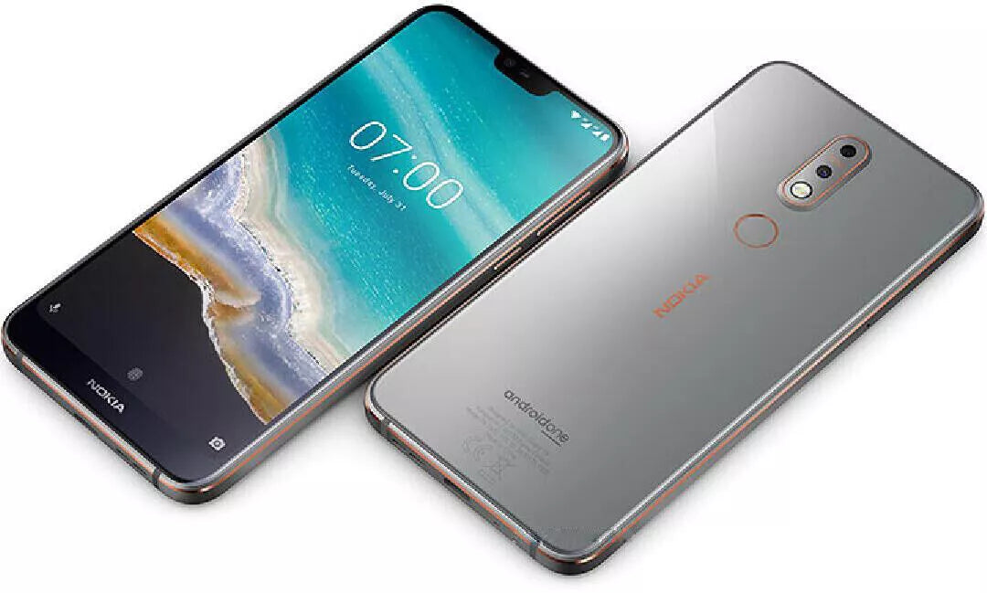 Nokia 7.1 - 32GB - Gloss Steel (Unlocked) Smartphone