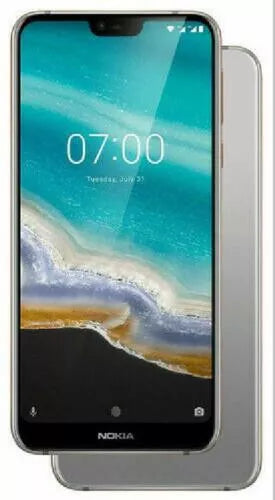 Nokia 7.1 - 32GB - Gloss Steel (Unlocked) Smartphone