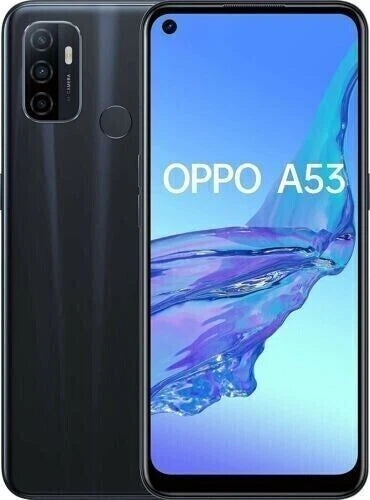 OPPO A53 (Dual SIM) - 64GB - Electric Black (Unlocked) Smartphone