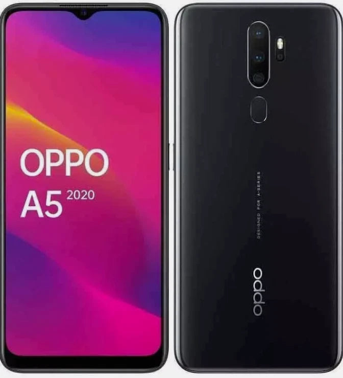OPPO A5 2020 (Dual SIM) - 64GB - Mirror Black (Unlocked) Smartphone