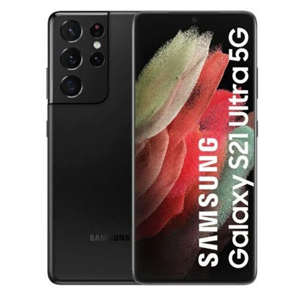 Samsung Galaxy S21 Ultra 5G (Dual SIM) - 256GB - Phantom Black (Unlocked) Phone
